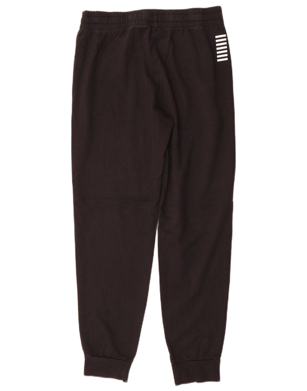 EMPORIO ARMANI Mens Tracksuit Trousers Joggers Medium  Black Cotton
