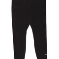 Nike Womens Dri Fit Crop Leggings UK 18 XL  Black Polyester