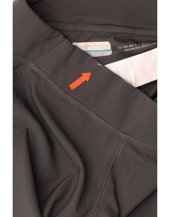 Columbia Womens Omni-Shield Sport Shorts UK 8 Small Grey Polyester