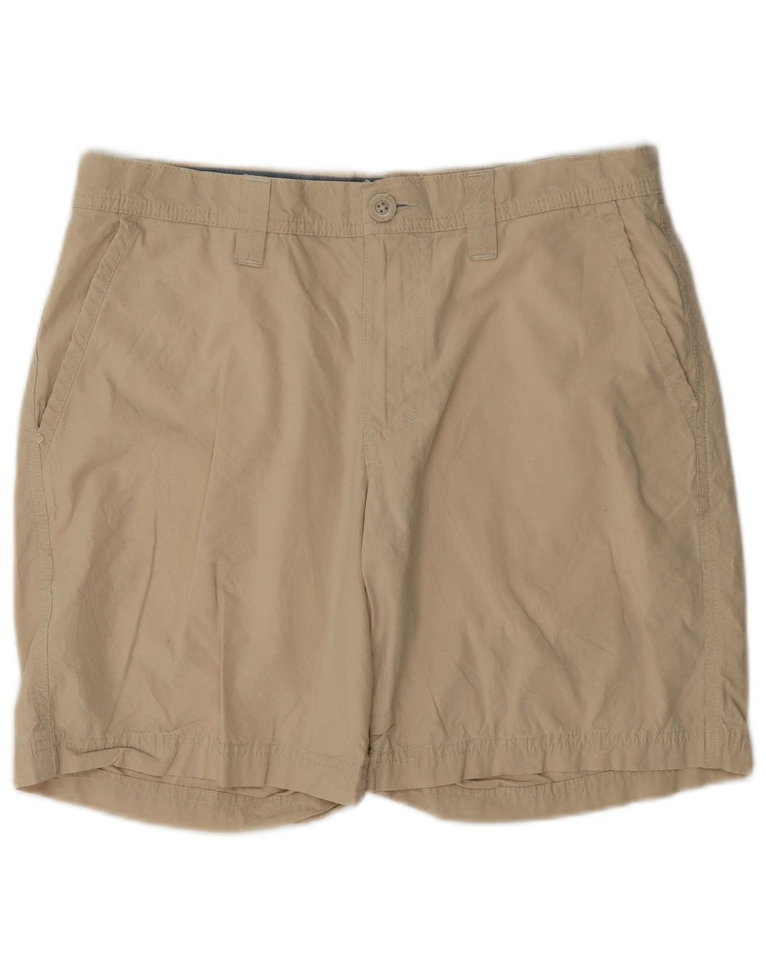 Columbia Mens Chino Shorts W30 Medium Beige Cotton