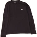 Dkny Mens Top Long Sleeve Large Black Cotton