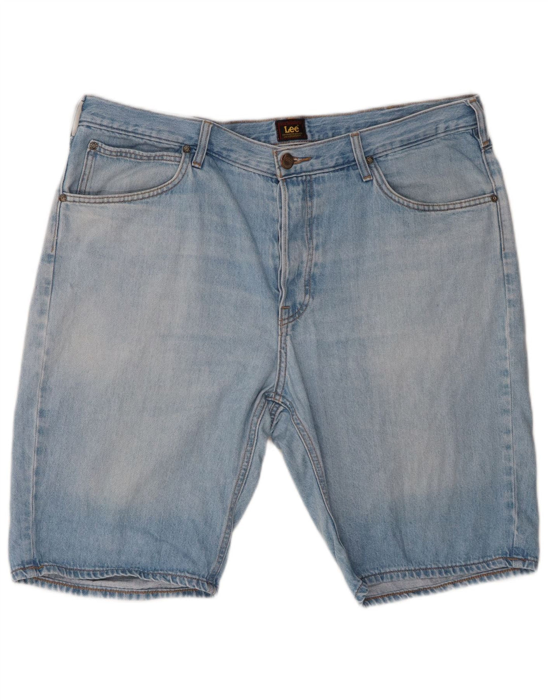 Lee Mens Denim Shorts W38 XL Blue Cotton