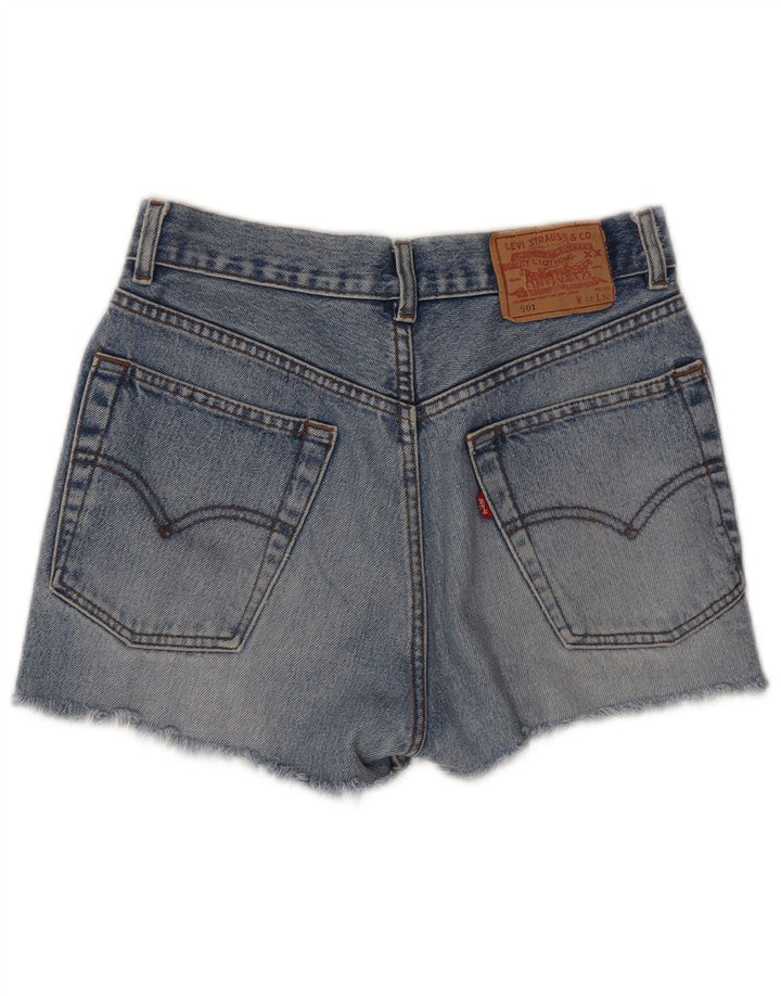 Levi's Womens 501 Denim Shorts W28 Medium Blue