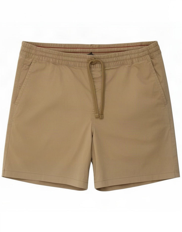 Vans Mens Chino Shorts Medium W32 Beige Cotton