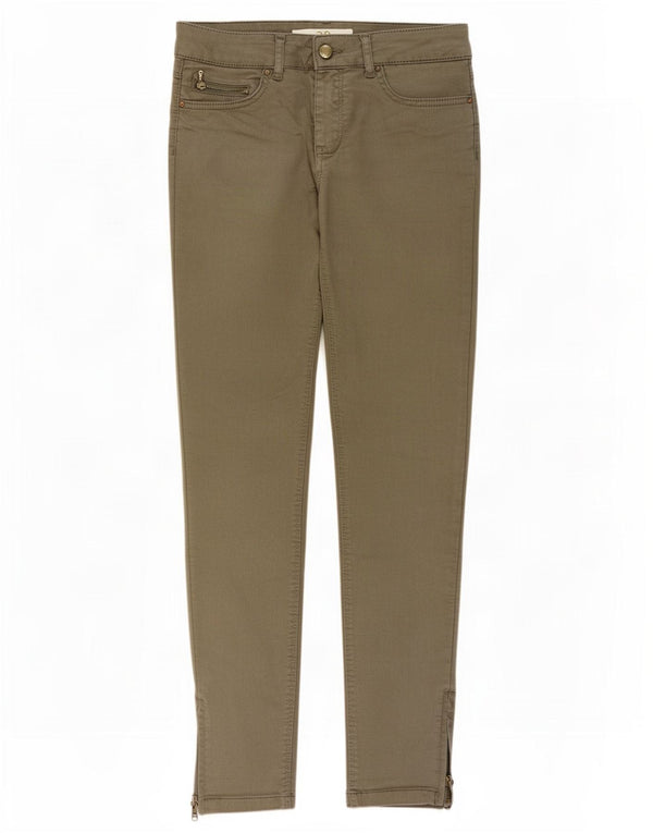 Zara Womens Skinny Jeans EU 38 Small W28 L29 Khaki