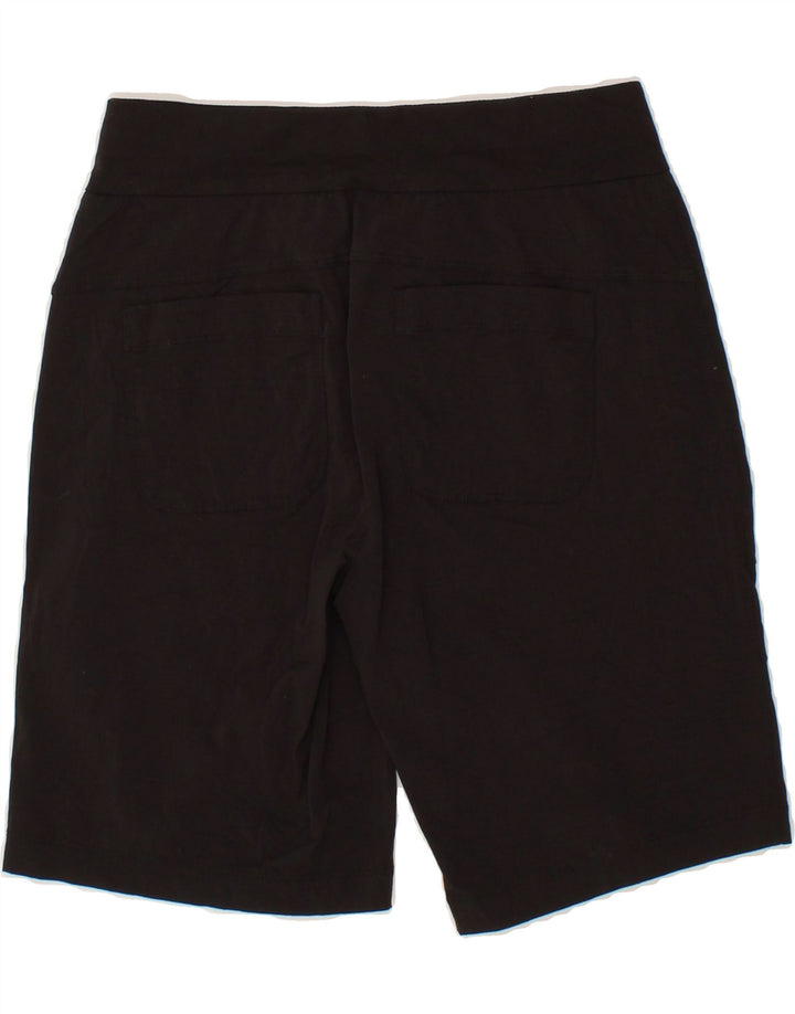 ATHLETA Womens Chino Shorts US 0 XS W25  Black Nylon Vintage Athleta and Second-Hand Athleta from Messina Hembry 
