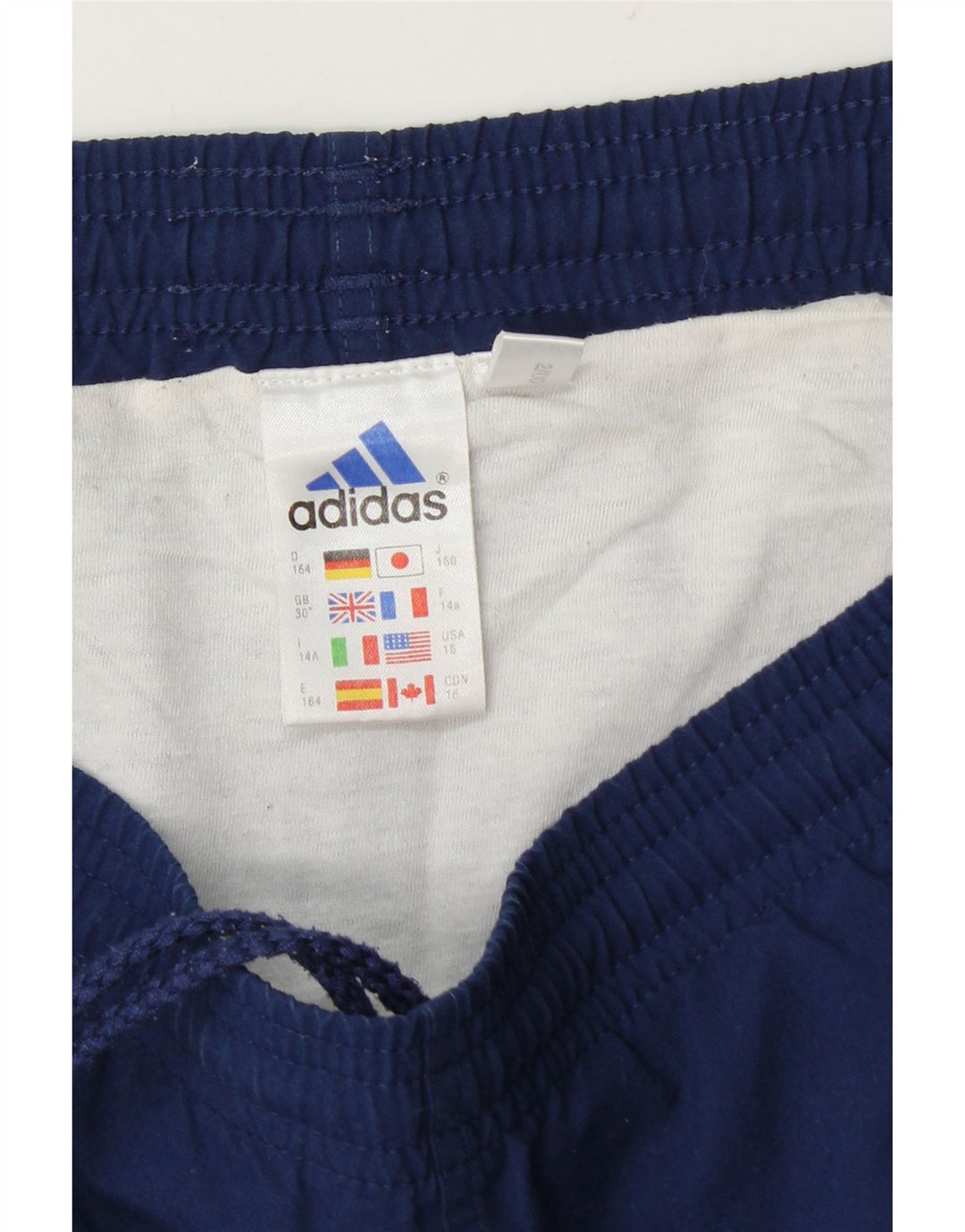 Adidas Mens Sport Shorts Medium Navy Blue Polyester
