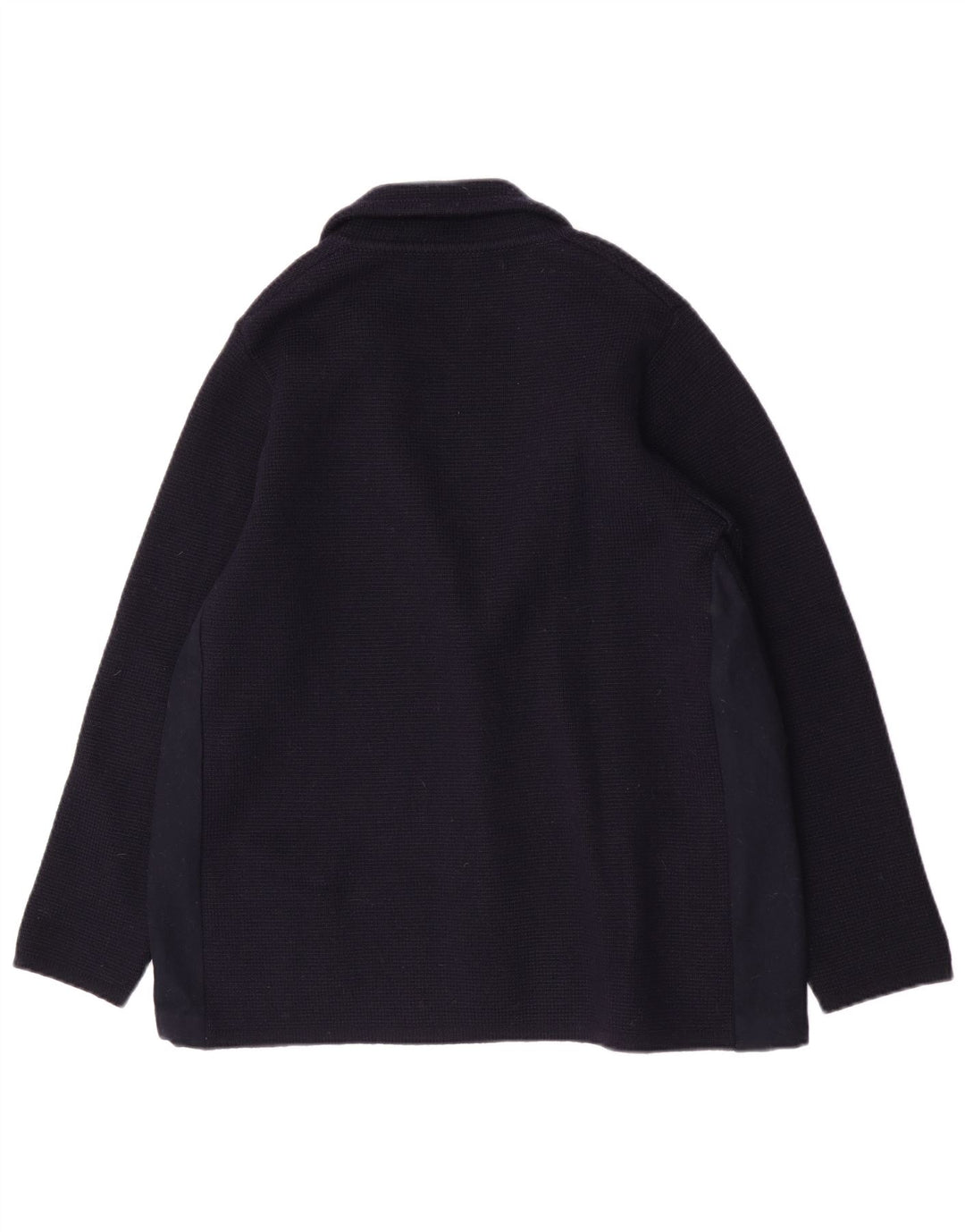 Vintage Womens 2 Button Blazer Jacket UK 12 Medium Navy Blue