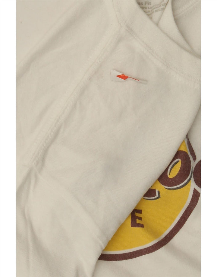 Hard Rock Cafe Mens Nice Graphic T-Shirt Top Small White Cotton