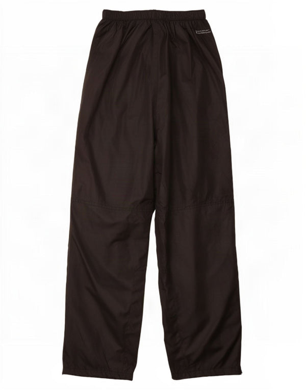 Mountain Warehouse Boys Waterproof Trousers 12-13 Years Black Polyester