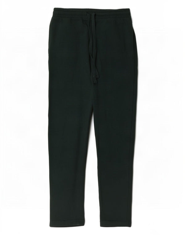 Marks & Spencer Mens Regular Fit Tracksuit Trousers Medium Green Cotton