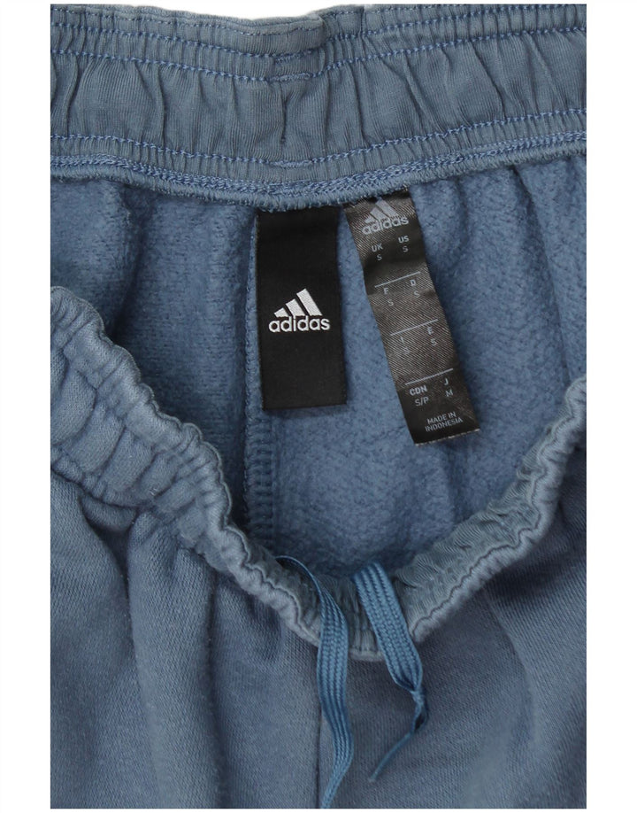 Adidas Mens Tracksuit Trousers Joggers Small Blue Cotton