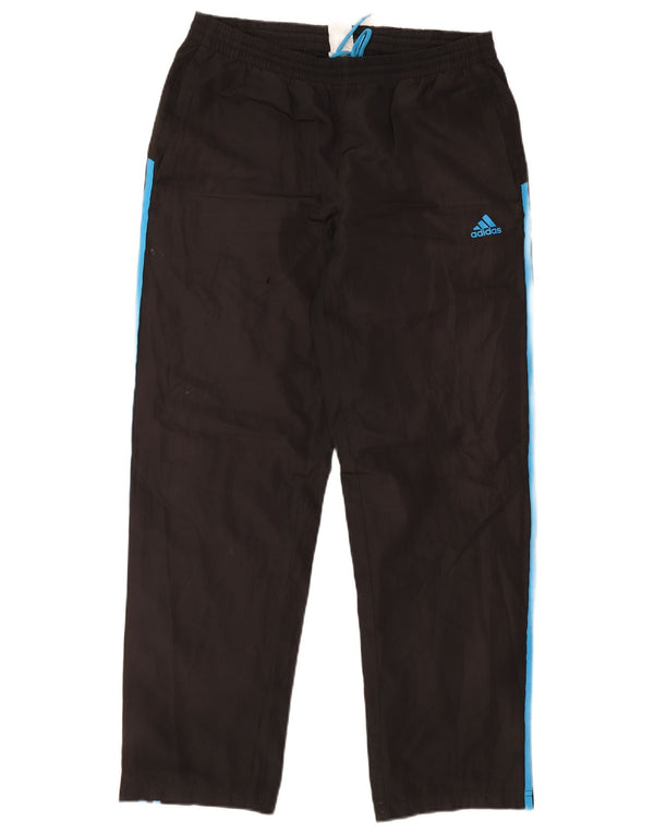 Adidas Mens Tracksuit Trousers Medium Black Colourblock