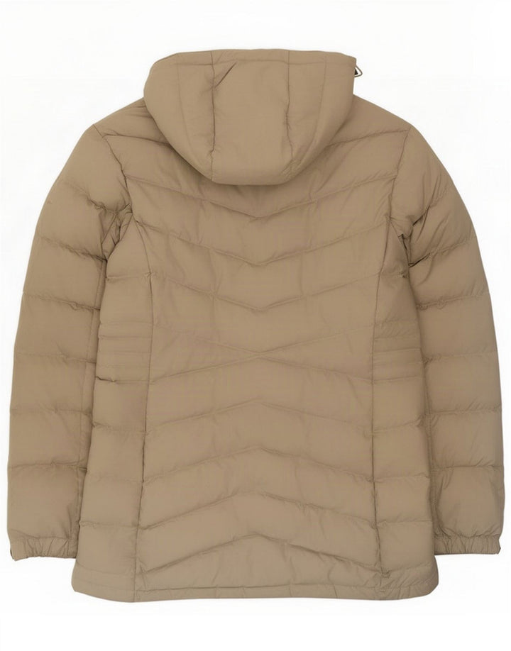 Berghaus Womens Hooded Padded Jacket UK 18 XL Beige Polyester