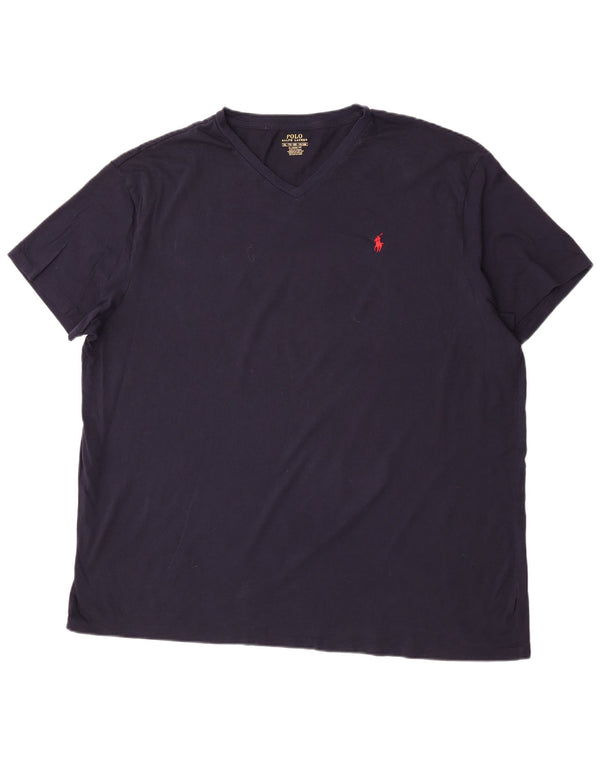 Polo Ralph Lauren Mens Classic Fit T-Shirt Top 2XL Navy Blue