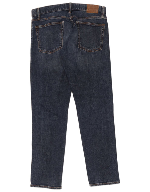 Gap Mens Slim Jeans W30 L30 Navy Blue Cotton