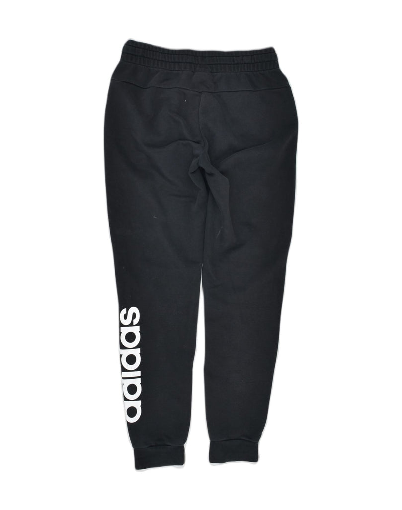 ADIDAS Womens Graphic Tracksuit Trousers Joggers UK 8/10 Small Black | Vintage | Thrift | Second-Hand | Used Clothing | Messina Hembry 