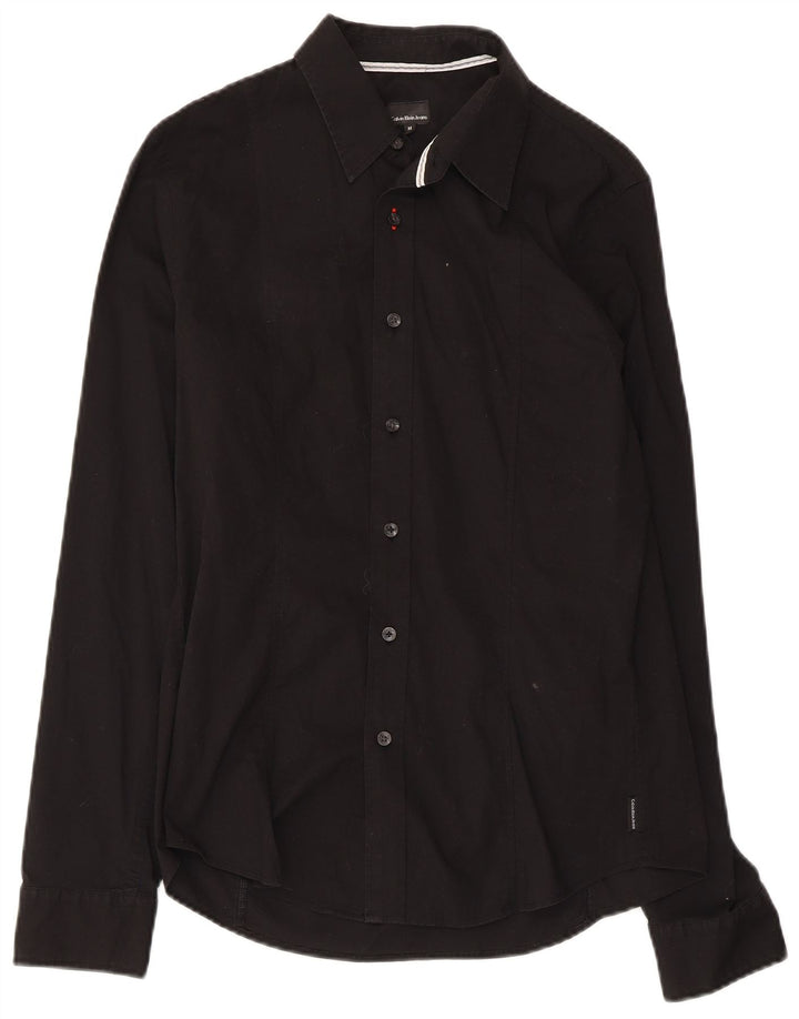 Calvin Klein Jeans Mens Shirt Medium Black
