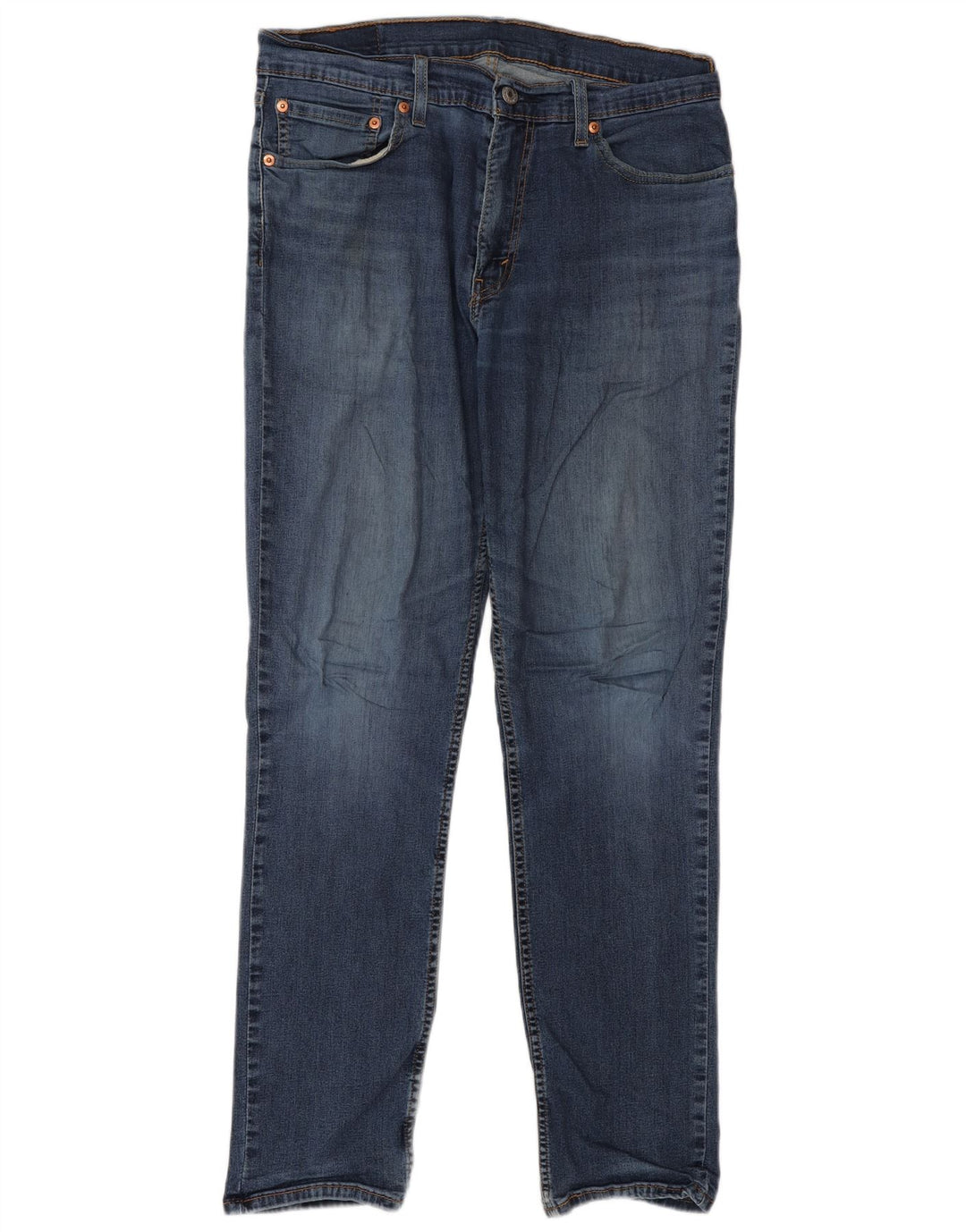 LEVI'S Mens 511 Slim Jeans W33 L32 Blue Cotton