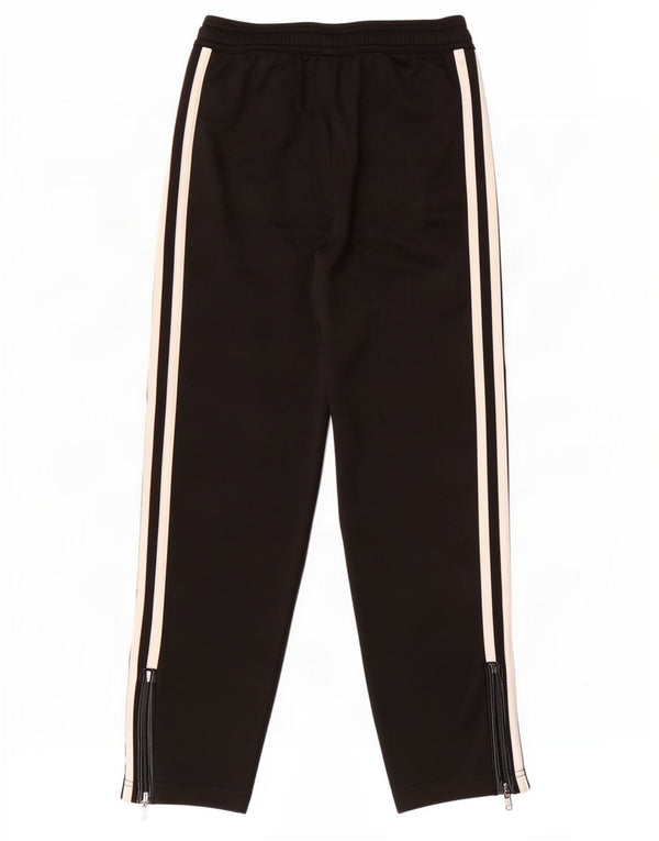 Adidas Boys Tracksuit Trousers 9-10 Years Black Polyester