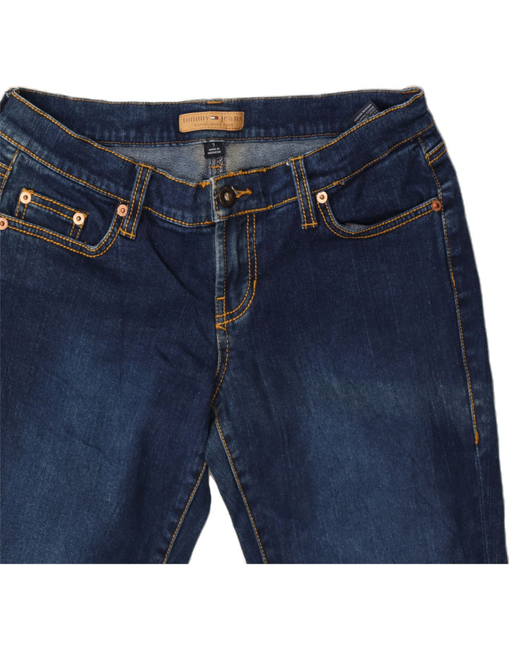 TOMMY HILFIGER Womens Straight Jeans US 7 Medium W28 L31 Blue Cotton Vintage Tommy Hilfiger and Second-Hand Tommy Hilfiger from Messina Hembry 