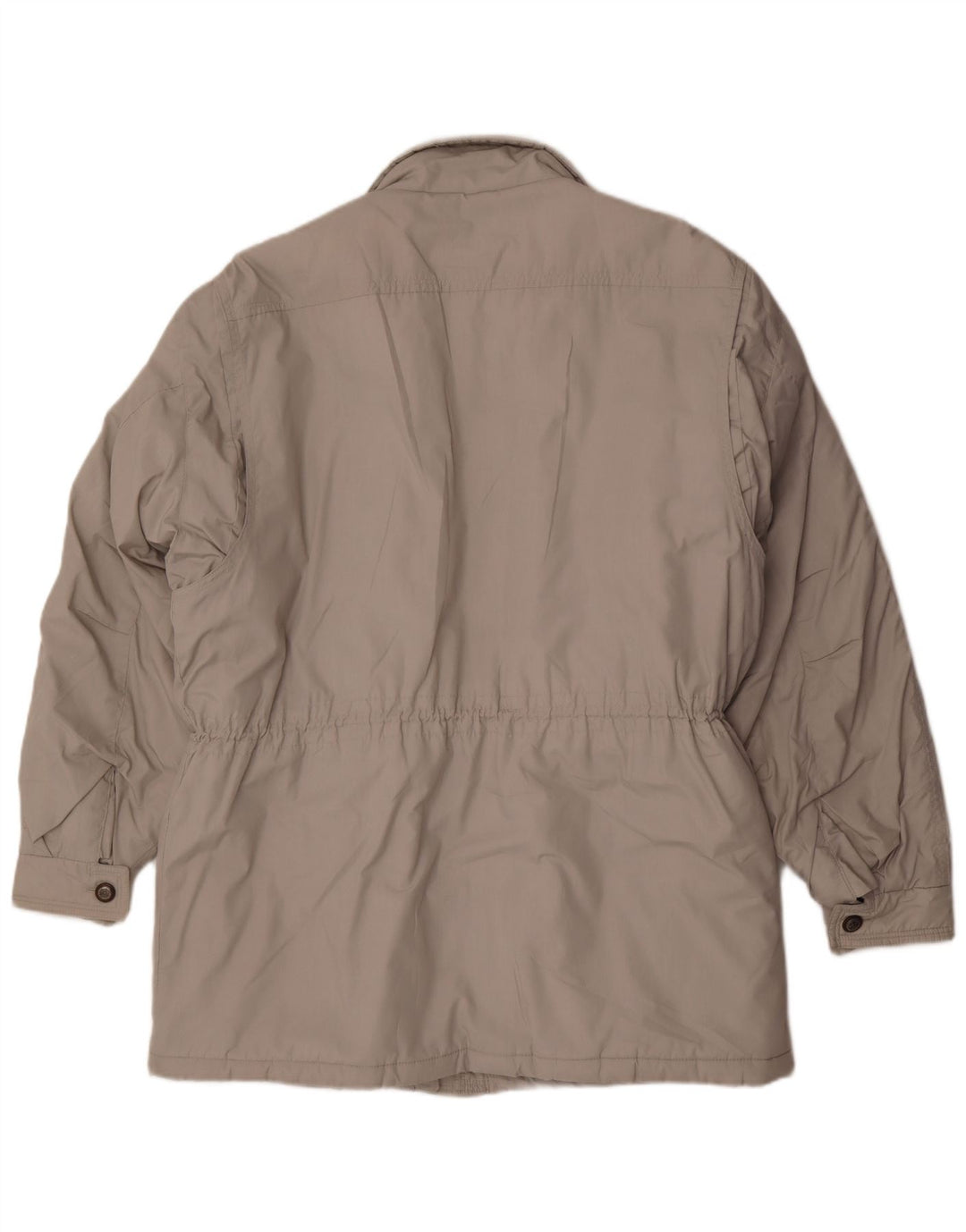 Brugi Mens Padded Coat UK 42 XL Grey Polyester