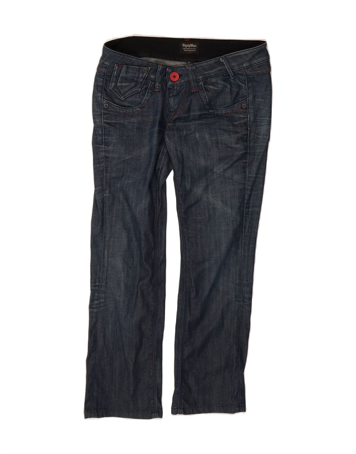 REFRIGIWEAR Womens Straight Jeans W32 L28 Blue Cotton Vintage Refrigiwear and Second-Hand Refrigiwear from Messina Hembry 