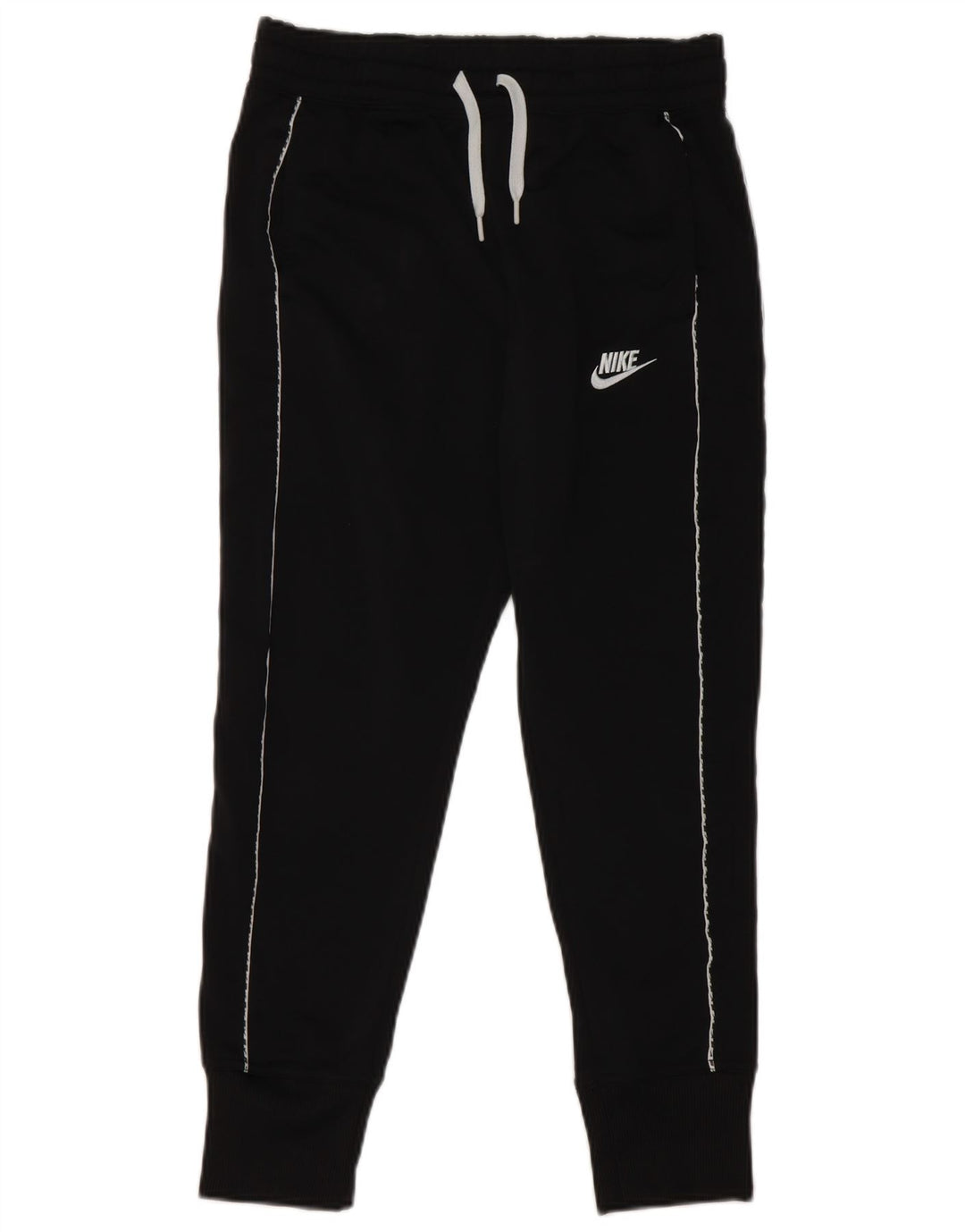 Nike Girls Full Tracksuit 10-11 Years Medium Black Polyester