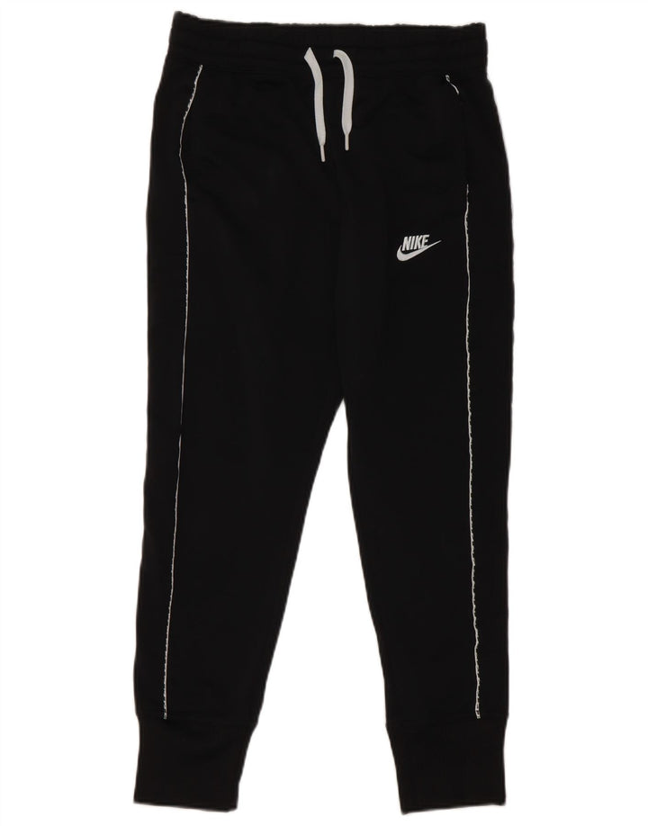 Nike Girls Full Tracksuit 10-11 Years Medium Black Polyester