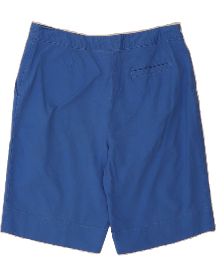 IZOD Womens Chino Shorts US 12 Large W32  Blue Cotton Vintage Izod and Second-Hand Izod from Messina Hembry 