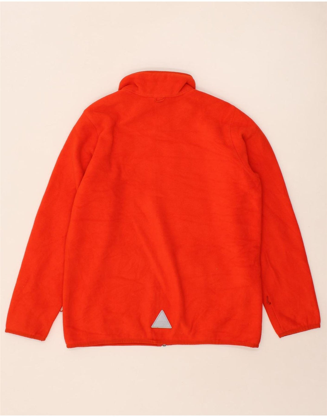 L.L.BEAN Womens Fleece Jacket UK 16 Large Orange Polyester Vintage L.L.Bean and Second-Hand L.L.Bean from Messina Hembry 