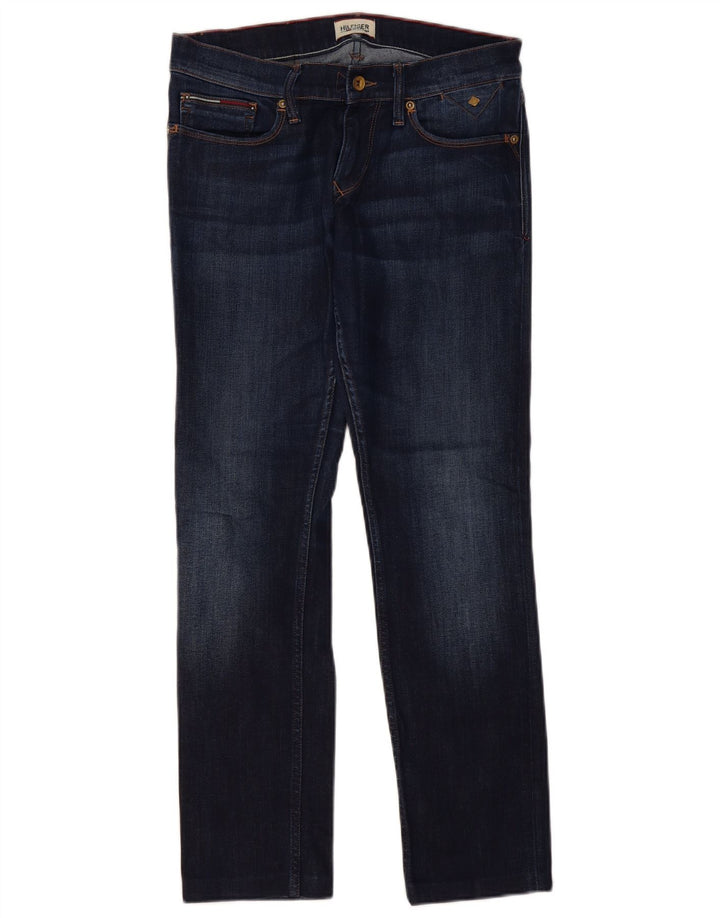 Tommy Hilfiger Womens Slim Jeans W30 L29 Navy Blue Cotton