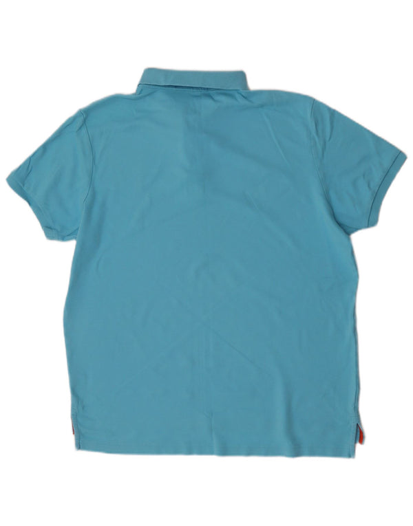 U.S. Polo Assn. Mens Polo Shirt Large Blue Cotton