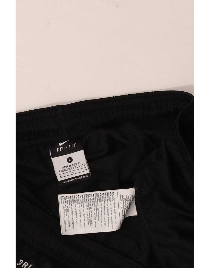 Nike Mens Dri Fit Sport Shorts Large Black Polyester