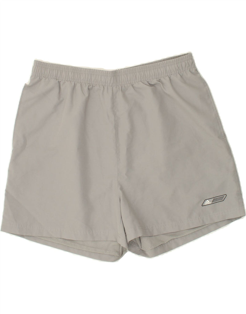 ADIDAS Mens Sport Shorts 2XL Grey Polyester | Vintage Adidas | Thrift | Second-Hand Adidas | Used Clothing | Messina Hembry 