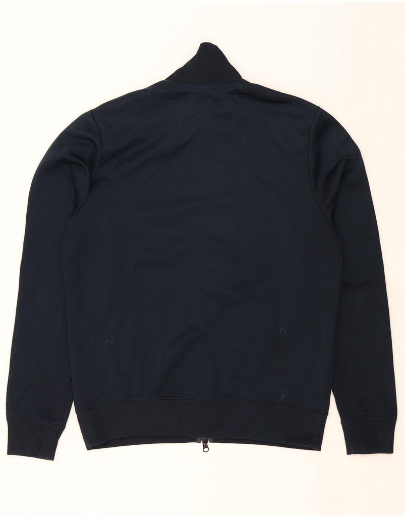 NIKE Mens Tracksuit Top Jacket Medium Navy Blue Colourblock Polyester Vintage Nike and Second-Hand Nike from Messina Hembry 