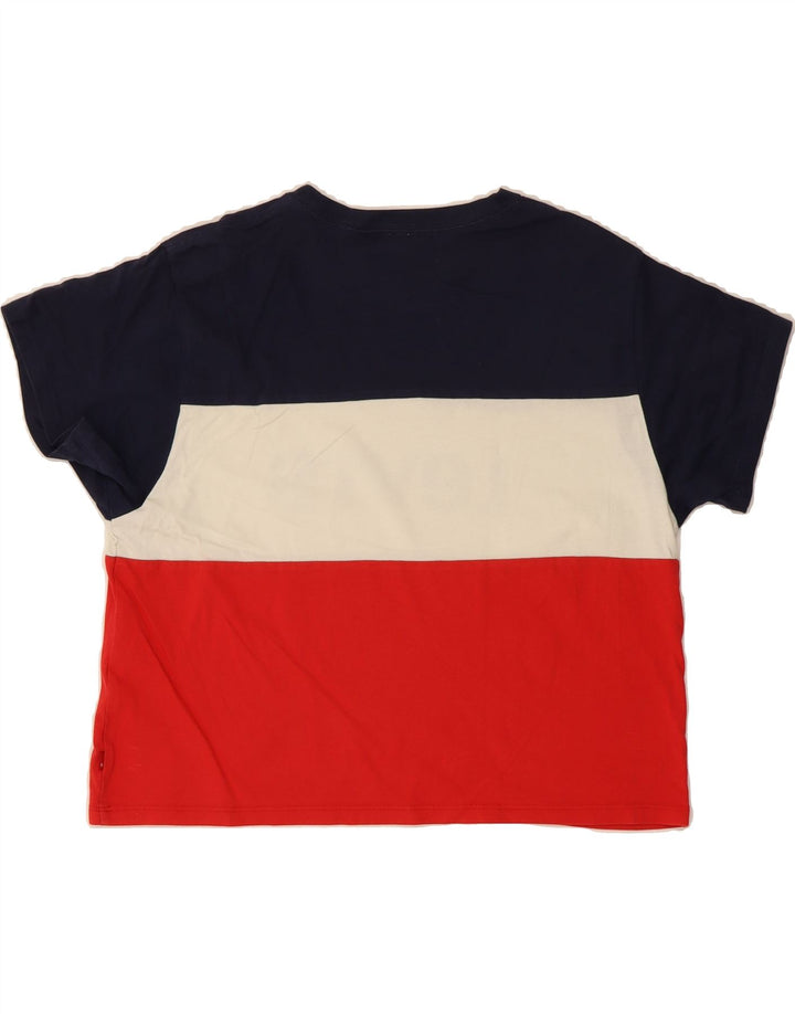 LEVI'S Womens Oversized Graphic T-Shirt Top UK 10 Small Multicoloured Vintage Levi's and Second-Hand Levi's from Messina Hembry 