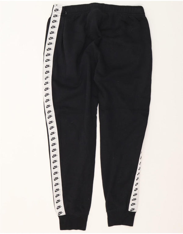 Nike Mens Graphic Tracksuit Trousers Joggers Medium Black Colourblock