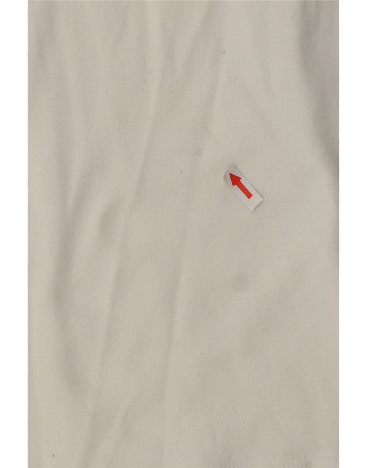 CHAMPION Womens Graphic Top Long Sleeve UK 18 XL White Colourblock