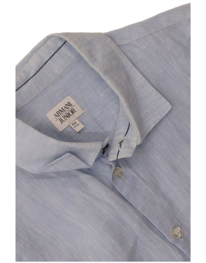 Armani Boys Shirt 14-15 Years Blue