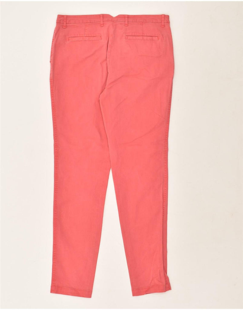 BODEN Womens Slim Chino Trousers UK 12 Medium W30 L30 Pink Cotton | Vintage Boden | Thrift | Second-Hand Boden | Used Clothing | Messina Hembry 