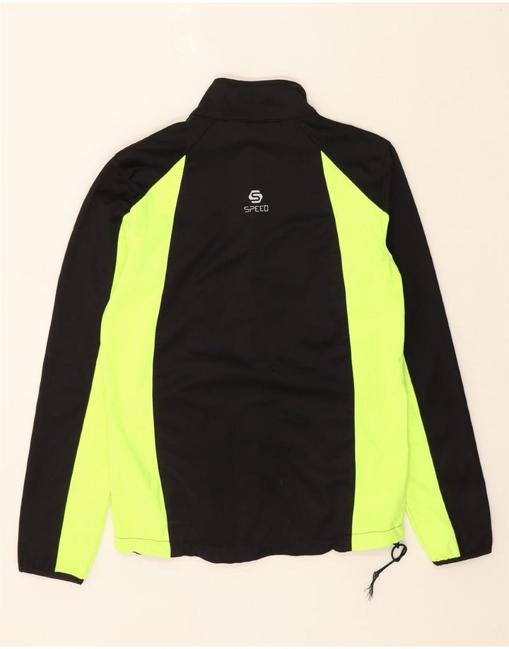 CRIVIT Mens Tracksuit Top Jacket UK 34/36 Small Black Colourblock Vintage Crivit and Second-Hand Crivit from Messina Hembry 