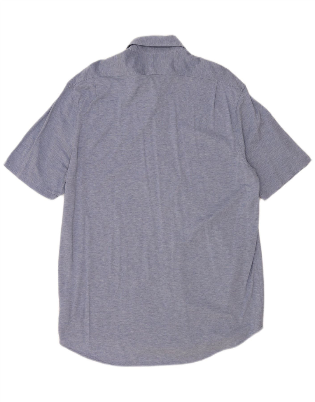 Polo Ralph Lauren Mens Slim Fit Short Sleeve Shirt XL Blue Cotton