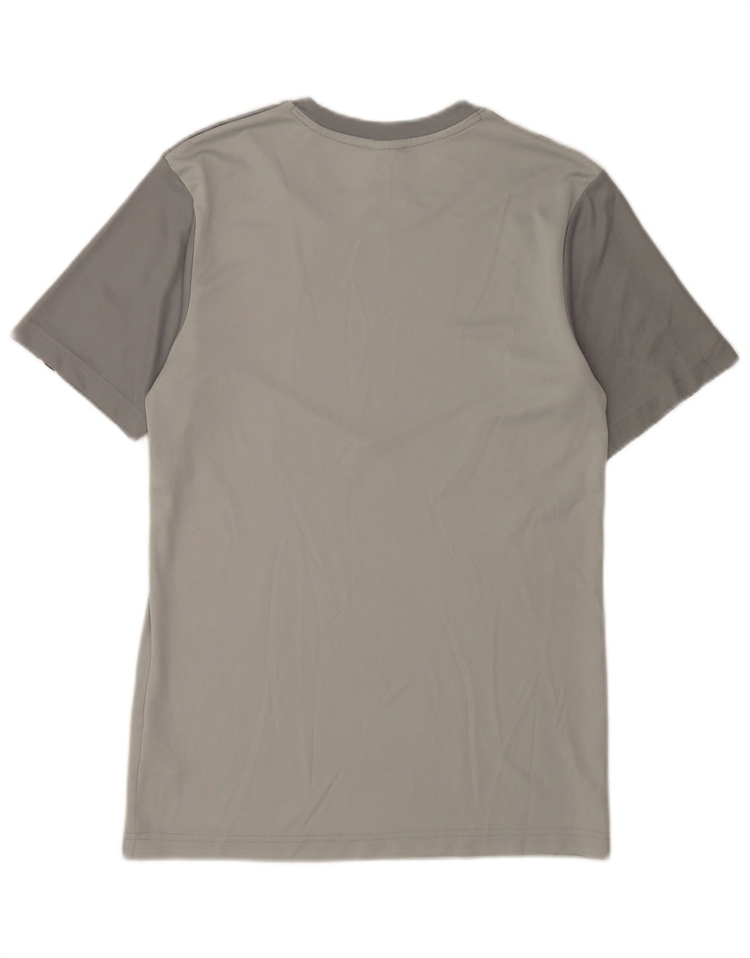 Nike Mens Graphic T-Shirt Top Small Grey Colourblock Polyester