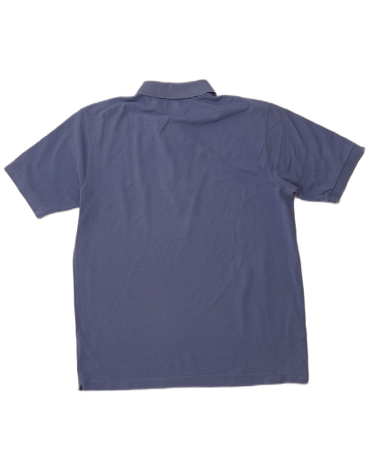 KAPPA Mens Polo Shirt Medium Blue Cotton