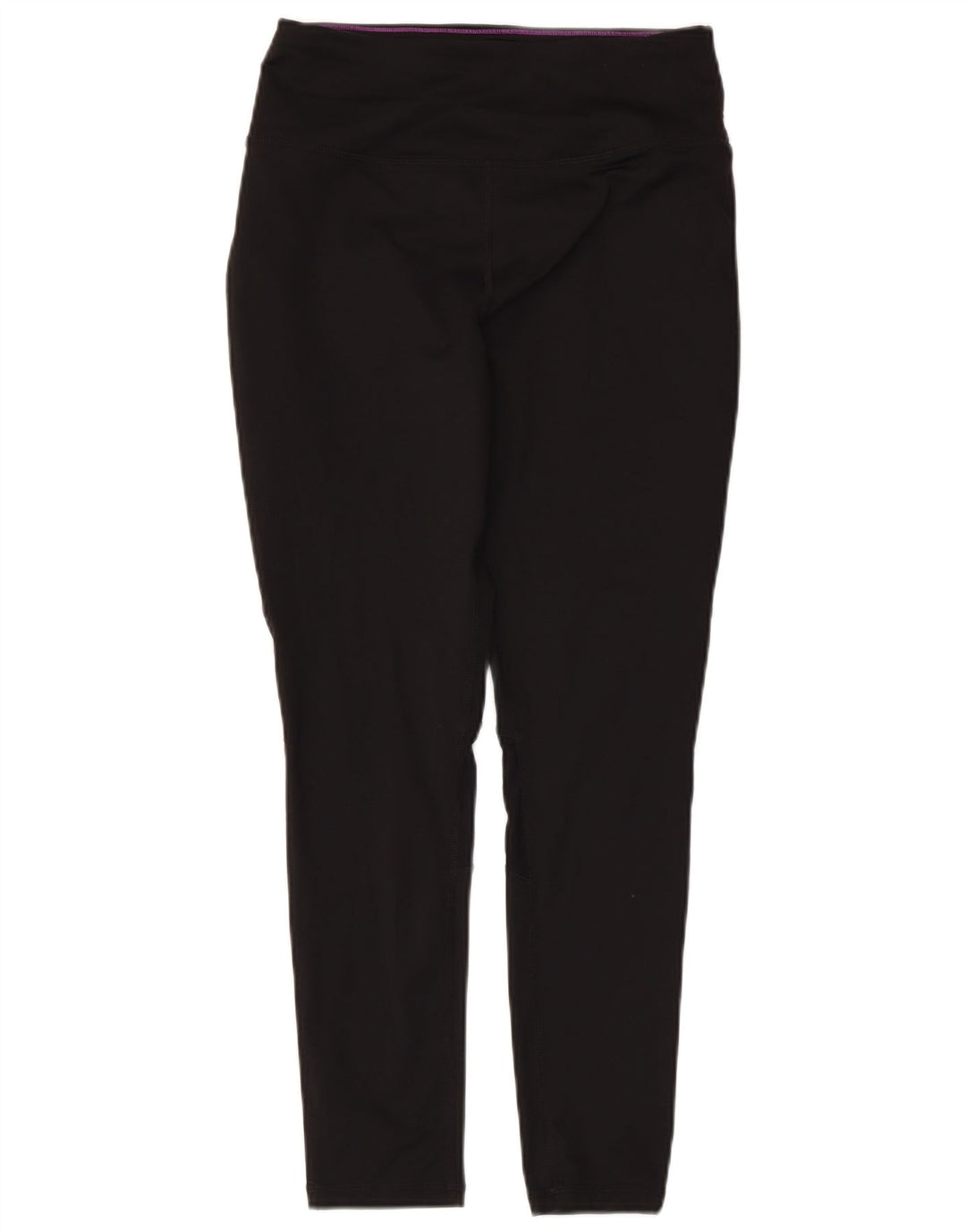 Calvin Klein Womens Leggings UK 12 Medium  Black Nylon