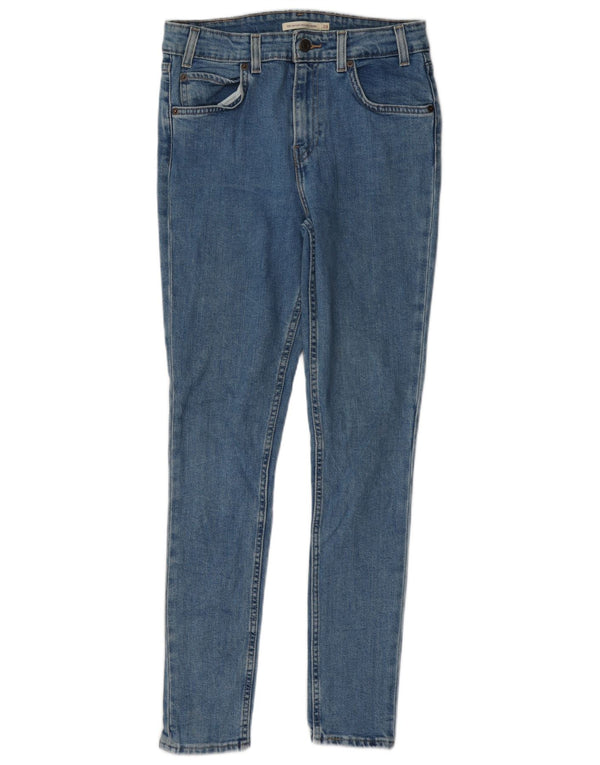 Levi's Womens 721 High Rise Skinny Jeans W28 L30 Blue Cotton