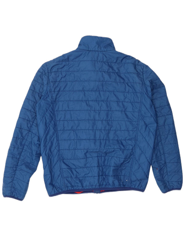 Timberland Mens Padded Jacket UK 42 XL Blue Polyester