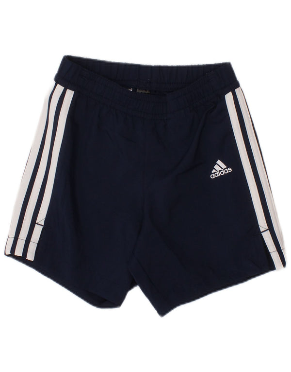 ADIDAS Baby Boys Aeroready Sport Shorts 12-18 Months Navy Blue Polyester