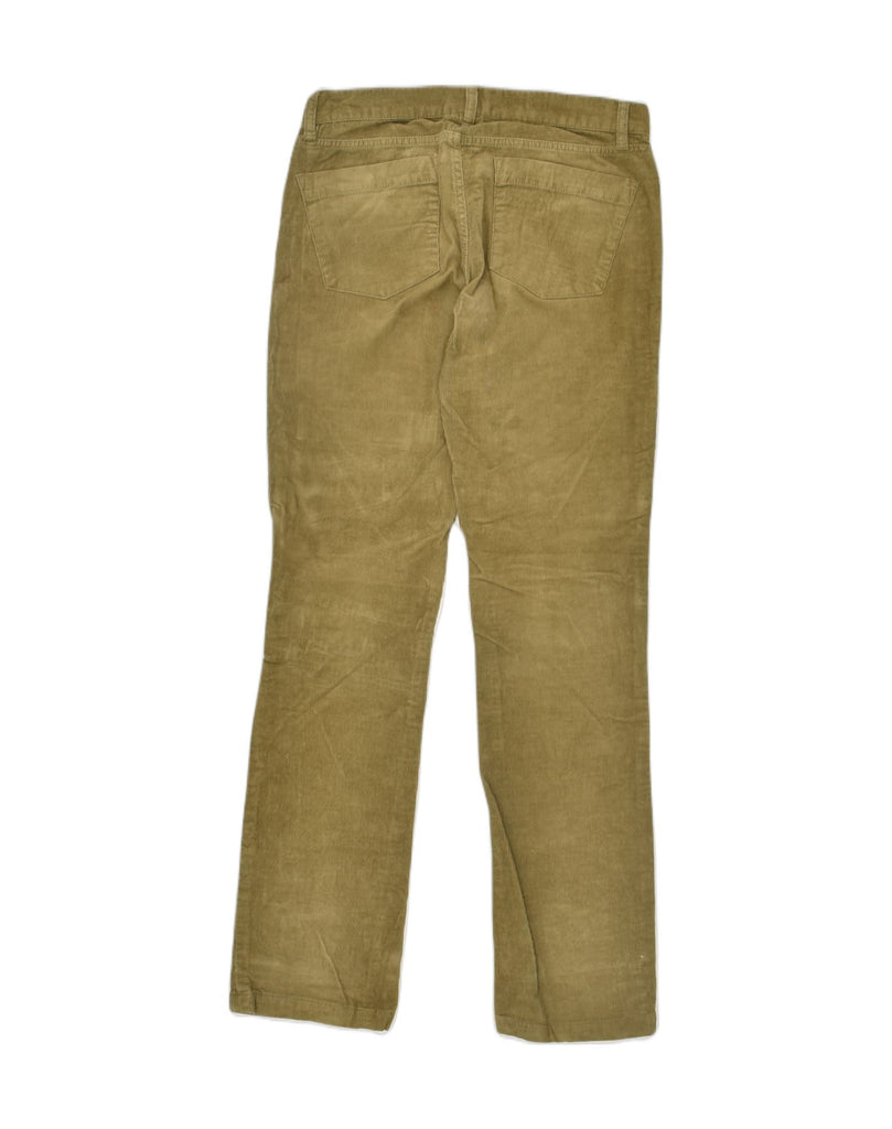 J. CREW Womens Straight Corduroy Trousers W30 L30 Khaki Cotton | Vintage J. Crew | Thrift | Second-Hand J. Crew | Used Clothing | Messina Hembry 